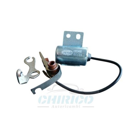 Contatti spinterogeno e condensatore Fiat 500 126 600 Panda 30