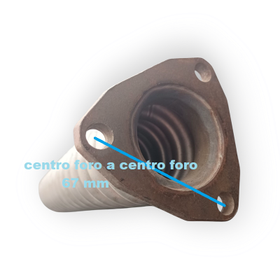 Tubo flessibile al collettore VW Golf Jetta Scirocco