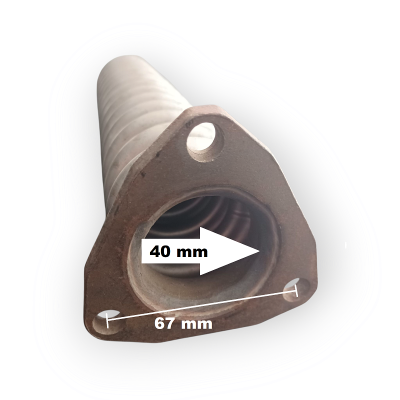 Tubo flessibile al collettore VW Golf Jetta Scirocco