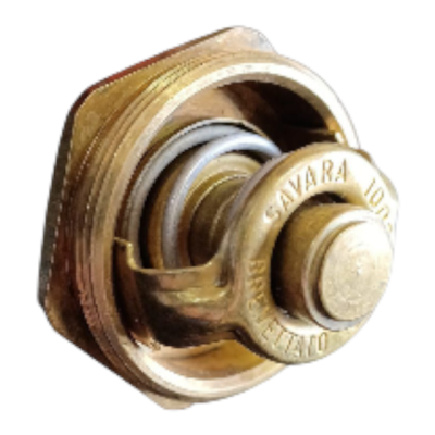 Termostato Fiat 1100 103 600 D multipla  1100 D 600 T 91011011 diametro filetto 46 mm