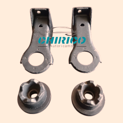 Kit coppia supporti cambio + gommini Fiat 850 coupé special berlina - Chirico Autoricambi